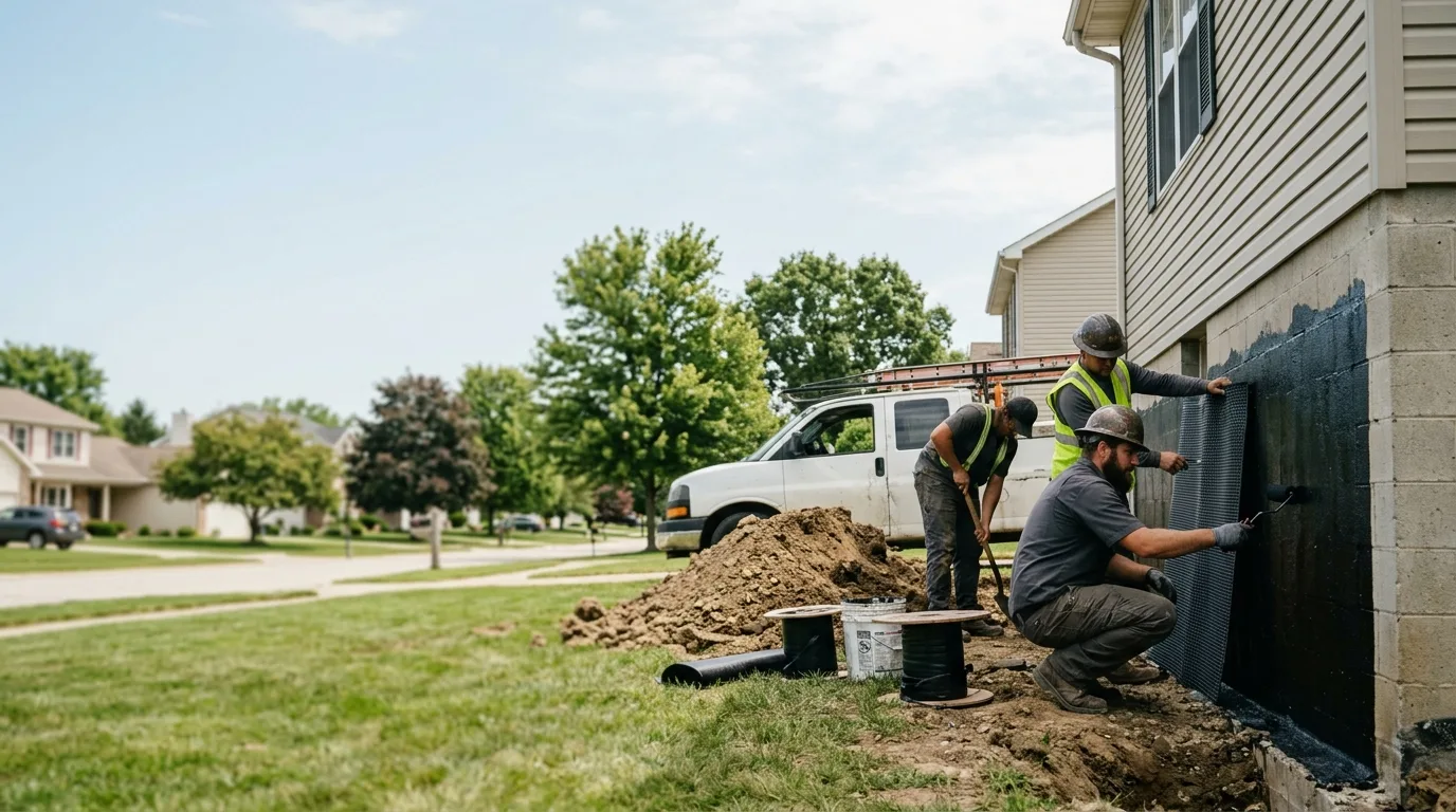 Basement Waterproofing in Crown City, OH near me
